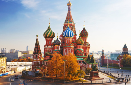 Saint Basil’s Cathedral, Moscow, Russia